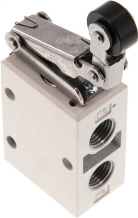 3/2-Wege Endschalter G 1/4", Leerrücklaufrolle