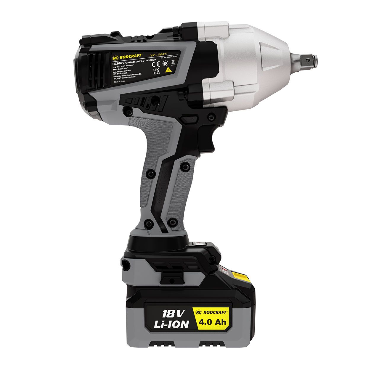 AKTION Reifenwechsel Set: Rodcraft Schlagschrauber  "eBeast" + BOSCH EasyPump + AGRE 1/2"-Steckschlüssel-Set + KS Tools Drehmomentschlüssel G1/2"