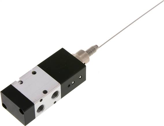 Federstabventil, 3/2-Wege (NC), G 1/8"