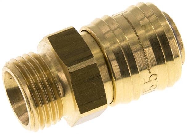 Schnellkupplung (ARO/ORION) G 1/2"(AG), Standard, NW 5,5