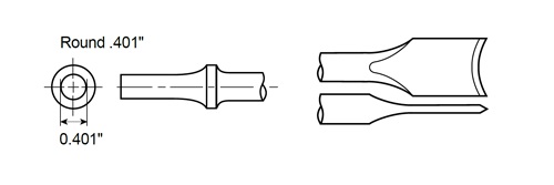 Chicago Pneumatic SCHWEIßPUNKTMEISSEL