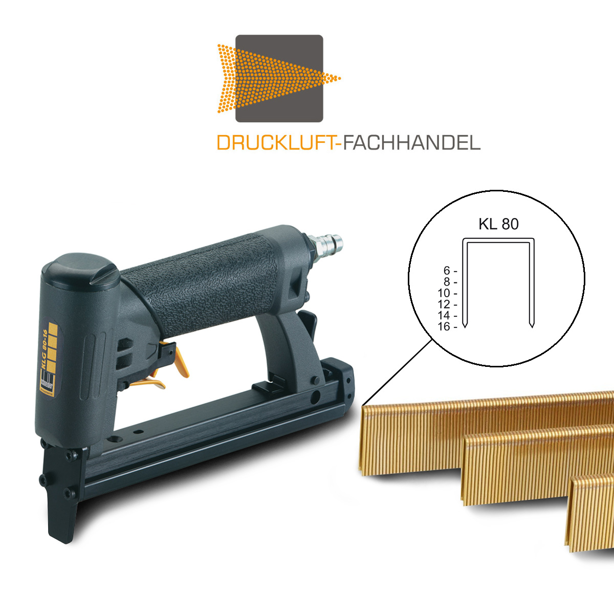 AKTION Schneider-Klammergerät KLG 80-16 DGKD200091 inkl. Heftklammer KL 80/12 CNK/3000 DGKC420006