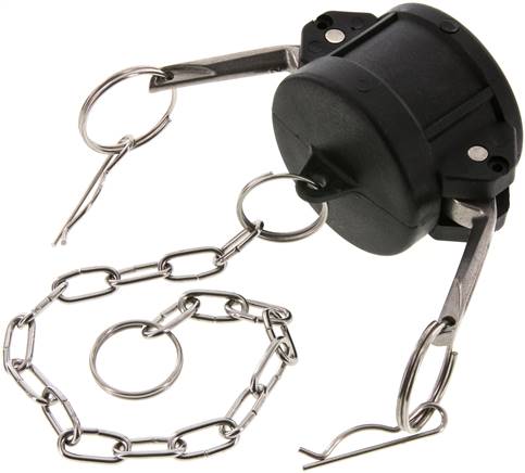 Kamlock-Verschlusskappe (DC) 1-1/2", Polypropylen