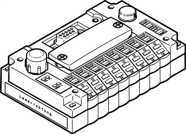 FESTO CPV14-GE-DI02-8 (546190) Elektrik-Anschaltung