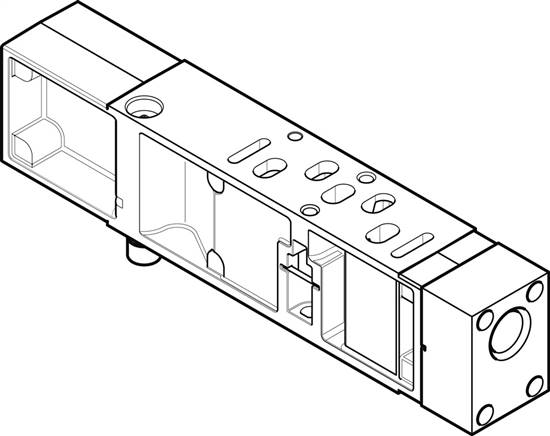 FESTO VABF-S4-1-P1A3-N14 (540172) Vertikal-Versorgungsplatte