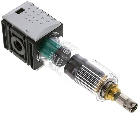 FUTURA Feinfilter (Submikrofilter) G 1/4", Futura 0, Kondensatablass automatisch (drucklos geschlossen)