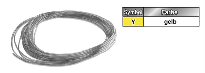 SMC TU1208Y-100 SMC Polyurethan-Schlauch, gelb