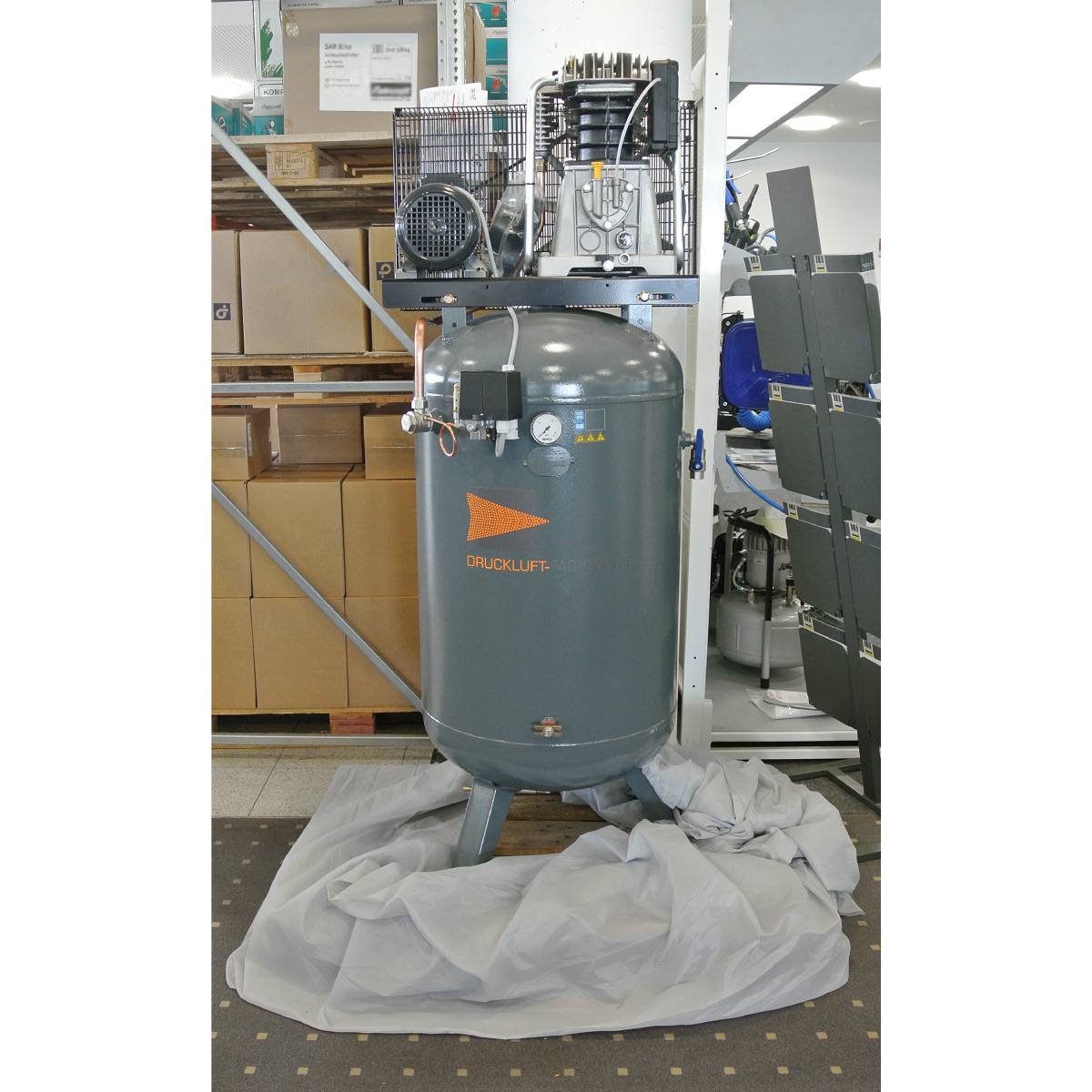 AUSSTELLER Schneider UNM STS 630-10-270 D Base · 500 l/min · 10 bar · 4,0 kW · DF Kolbenkompressor · 1121570203