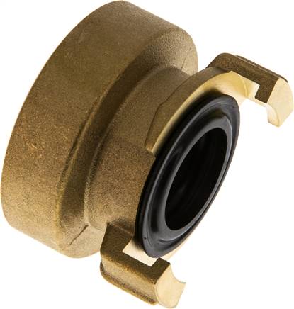 GK-Schlauchkupplung,G 1-1/2"(IG), Messing, 25 bar
