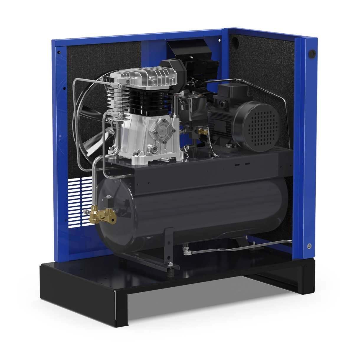 AGRE Kolbenkompressor SILENT TWISTER 350W