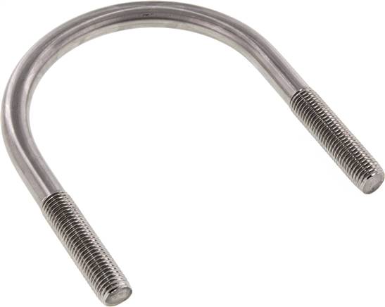 Rundstahlbügel, M 16, 108 - 114,3mm, 1.4301