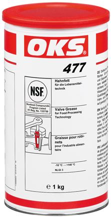 OKS 477 - Hahnfett (NSF H1), 1 kg Dose