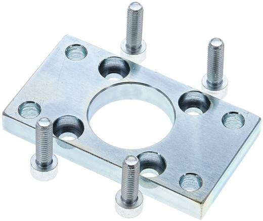 ISO 15552-Flanschbefestigung 32 mm, Stahl verzinkt