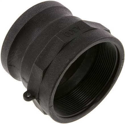 Kamlock-Stecker (A) Rp 3"(IG), Polypropylen