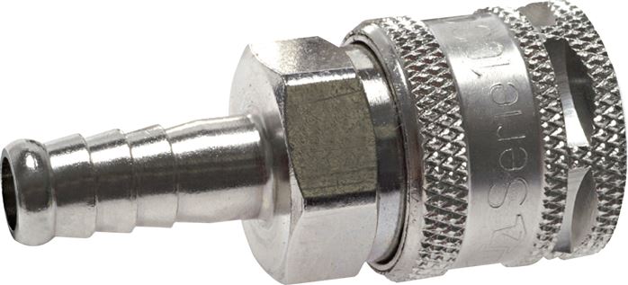 Sicherheits-Schnellkupplung (NW7,2) 6 (1/4")mm Schlauch, Eco