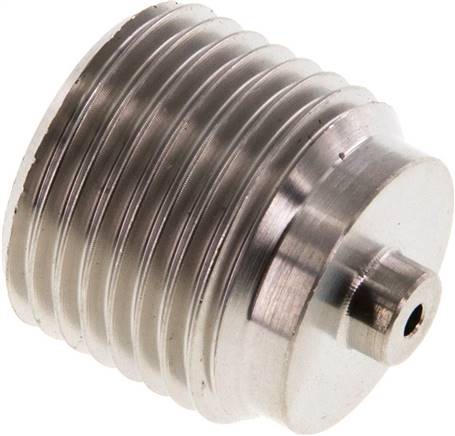 Manom.-Reduzierung G 1/2"(AG)-G 1/4"(IG). 1.4571, 19mm