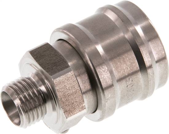 Schnellkupplung (NW7,2) G 1/4"(AG), Edelstahl