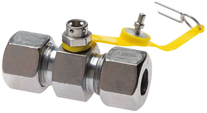 Steck-Messanschluss 14 S (M22x1,5)-HD-Verschraubung