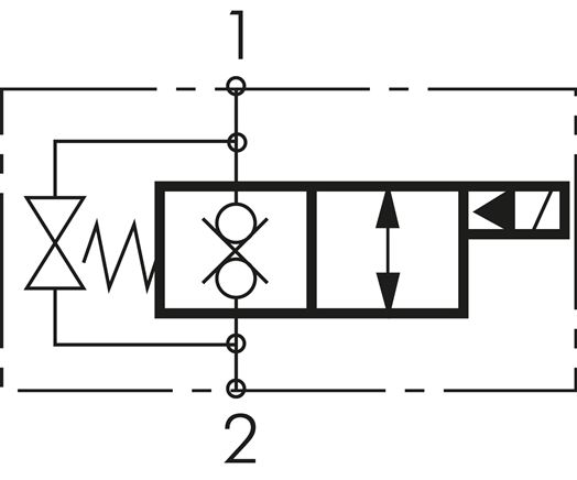 2/2-Wege Ventil, stromlos geschlossen (NC), beidseitig 230V, 3/8", bis 250 bar (Aluminium)