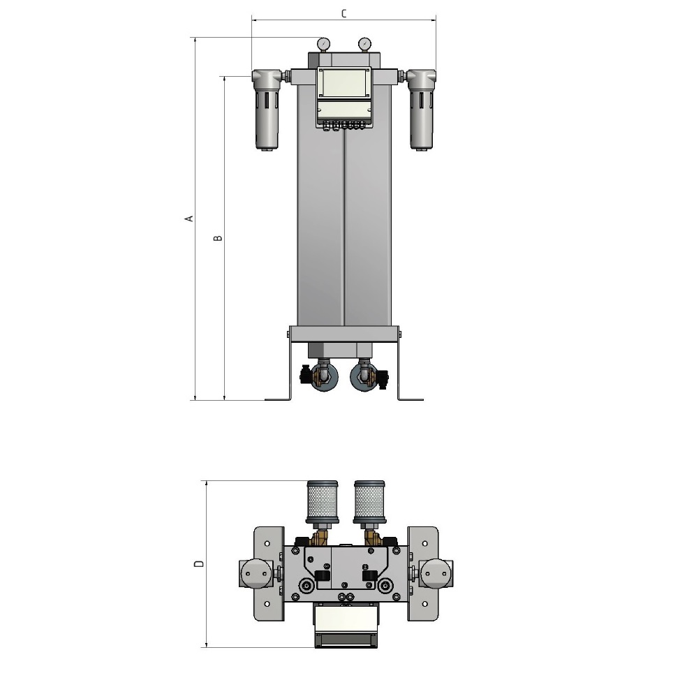 Druckluft-Adsorptionstrockner ATK-APN 1