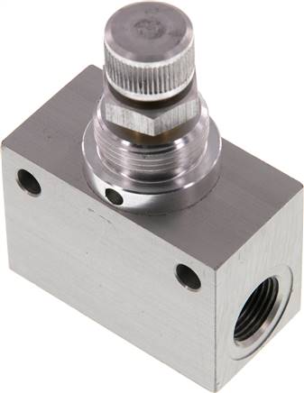 Block-Drosselrückschlagventil, G 3/8", Standard