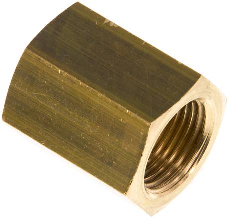 Muffe G 3/8"-G 3/8", Messing