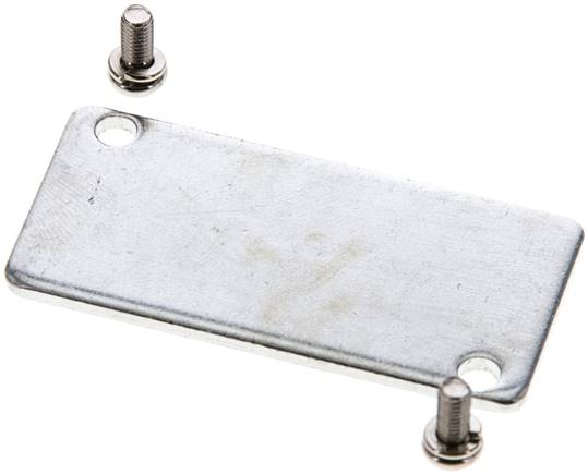 Blindplatte für Reihenleiste V 52