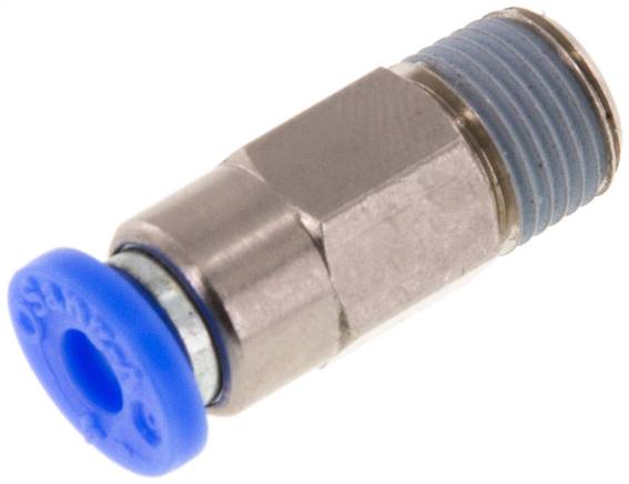 Steckanschluss, selbstabsperrend R 1/8"-4mm, IQS-Standard