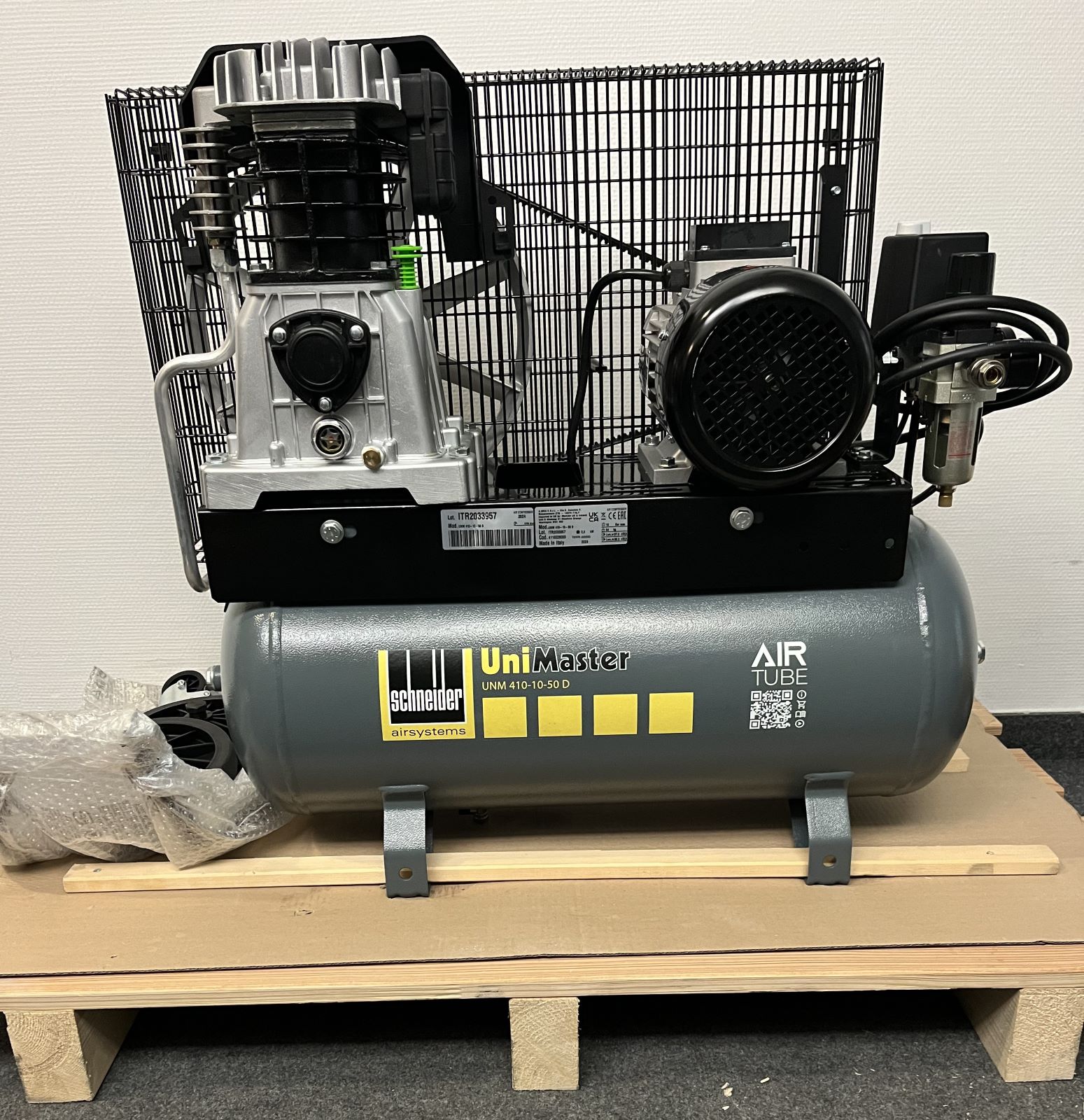 B-WARE Schneider-Kompressor UNM 410-10-50 D 4116028093 Neues Modell 2026 - SN ITR2053182