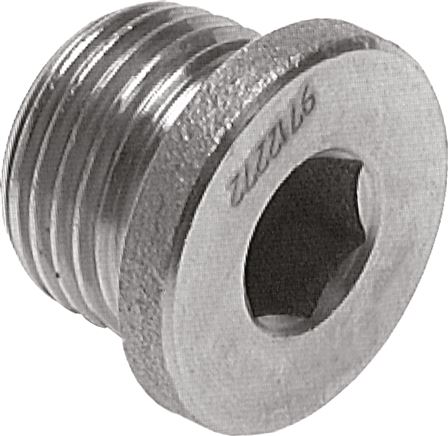 Verschlussstopfen Innenskt. G 1/8", V4A