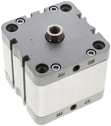 ISO 21287-Zylinder, doppeltw., Kolben 80mm, Hub 30mm, Kolbenstange mit IG