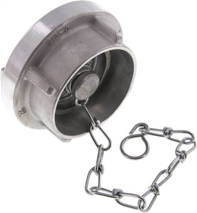 Storz-Blindkupplung 52-C (66mm), Aluminium (geschmiedet) Typ STKV 66 A