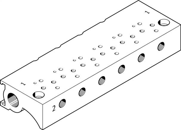 FESTO MHA1-P4-2-M3 (197208) Batterieblock