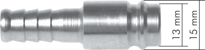 Schnellkupplung (NW10) G 3/4"(IG), Messing vernickelt