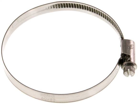 9mm Schlauchschelle 60 - 80mm, 1.4301 (W4) (NORMA)