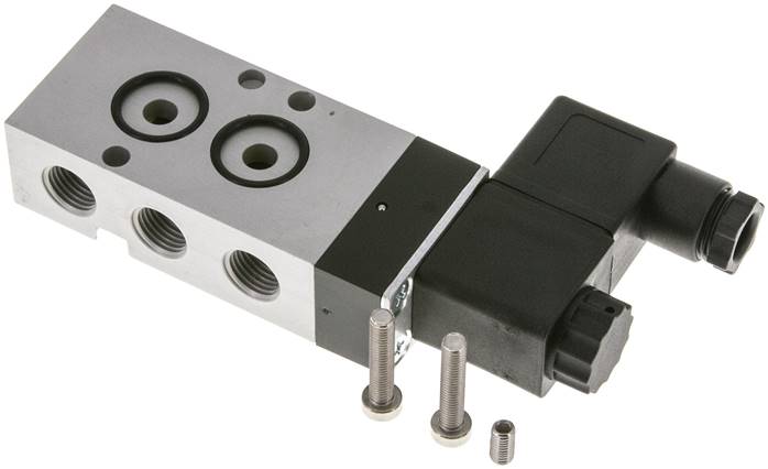 NAMUR-Magnetventil, 5/2-Wege (Federrückstellung), G 1/4", 230 V AC