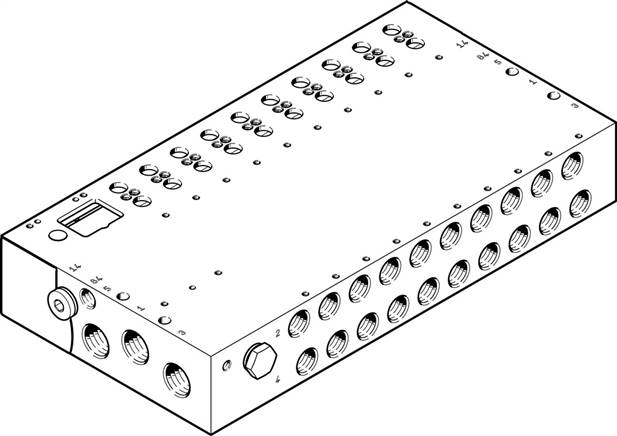 FESTO VABM-L1-18G-G38-4-G (8004899) Anschlussleiste