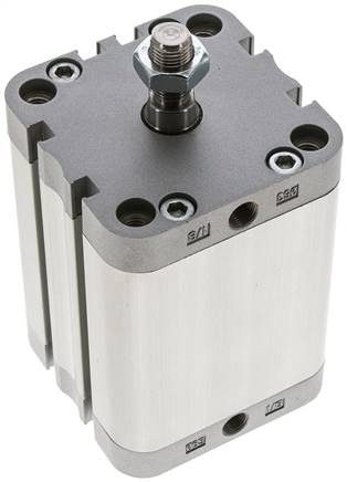 ISO 21287-Zylinder, doppeltw., Kolben 63mm, Hub 60mm, Kolbenstange AG