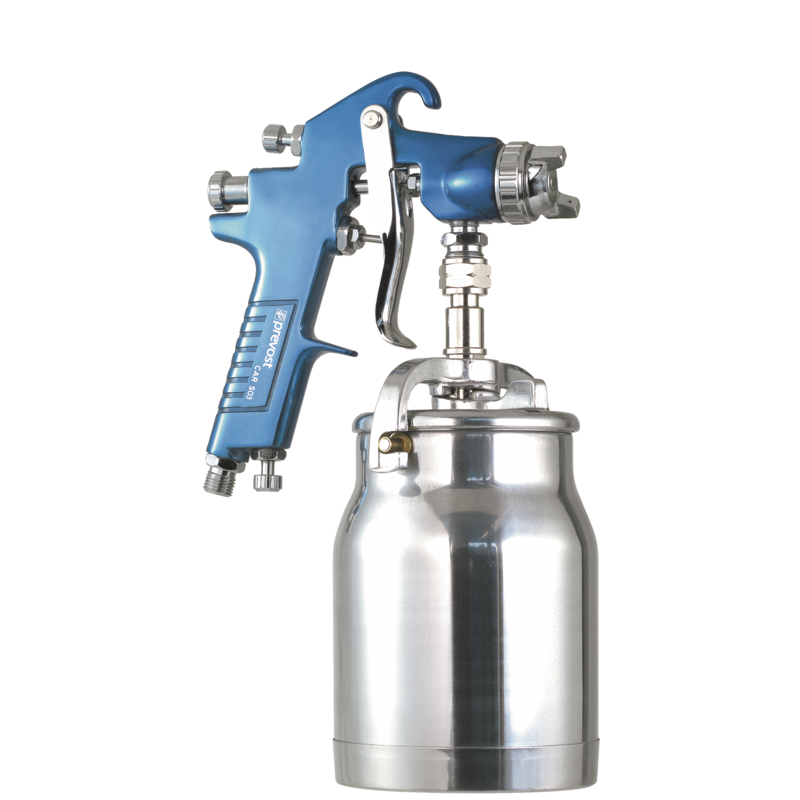 Prevost Sauglackierpistole für Lackierarbeiten Ø Düse = 2