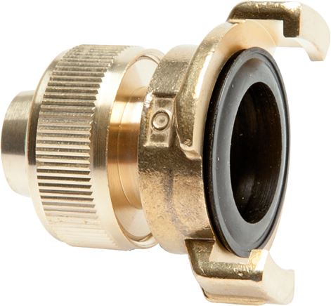 GK-Schlauchkupplung,19 (3/4")mm Schlauch m. Überwurfmutter, 25 bar