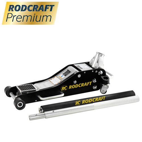 AKTION WAGENHEBER-SET: Rodcraft Aluminium - Wagenheber RH201 & Unterstellbock UBZ-3 bis 3t