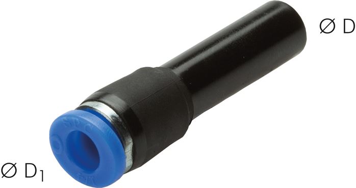 Reduzierung 3/8" (9,52 mm)Nippelx1/4" (6,35 mm)Schla