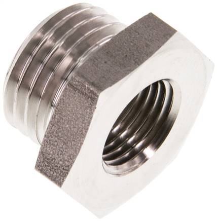 Reduziernippel G 1/4"(AG)-G 1/8"(IG), 1.4571
