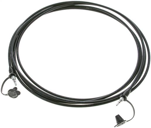 Messschlauch, 4.000mm, Steckanschluss - Steckanschluss