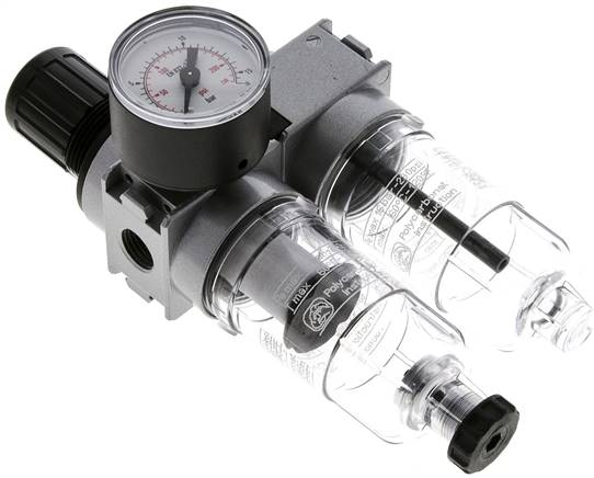 MULTIFIX Wartungseinheit (0), 2-tlg., G 1/4", 0,5 - 10 bar