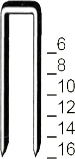 Prebena Heftklammern TK12CLS