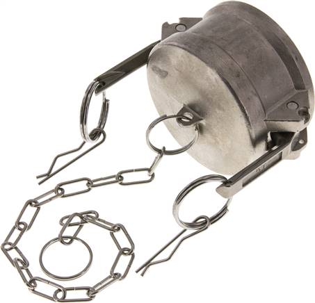 Kamlock-Verschlusskappe (DC) 2-1/2", Edelstahl (1.4408)