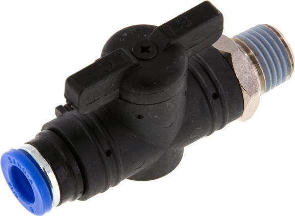 Absperrhahn R 1/4"-8mm, IQS-Standard