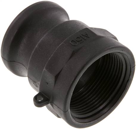 Kamlock-Stecker (A) Rp 1-1/2"(IG), Polypropylen