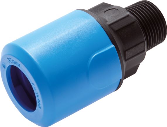 Gerader Steckanschluss R 1"-32mm, IQS-Big